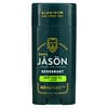 Jason Natural, Para hombres, Desodorante, Aceite de semilla de cáñamo y aloe, 71 g (2,5 oz)