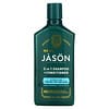 Jason Natural, Shampooing et après-shampooing 2-EN-1 pour hommes, Pour cheveux secs ou fins, Minéraux de l'océan + Eucalyptus, 355 ml