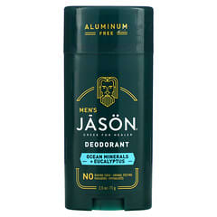Jason Natural, Déodorant pour hommes, minéraux de l'océan et eucalyptus, 71 g