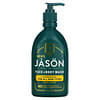 Jason Natural, Jabón para el rostro y el cuerpo para hombres, Cítricos y jengibre, 473 ml (16 oz. Líq.)