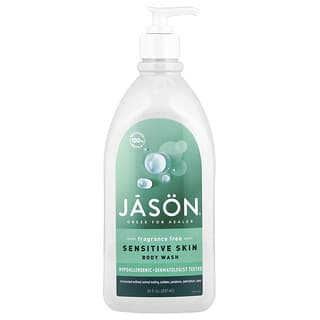 Jason Natural, Gel za tuširanje, za osjetljivu kožu, bez mirisa, 887 ml