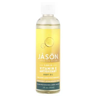 Jason Natural, Huile antioxydante pour le corps à la vitamine E, 5000 UI, 118 ml