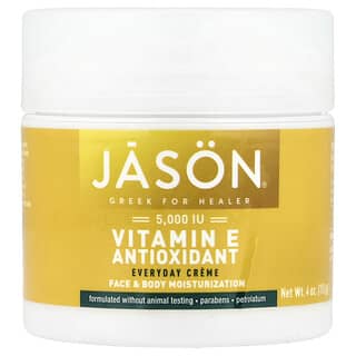 Jason Natural, Vitamin E Moisturizing Creme, 4 oz (113 g)