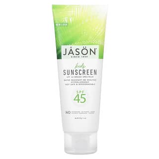 Jason Natural, Crème solaire pour les enfants, FPS 45, 113 g (4 oz)