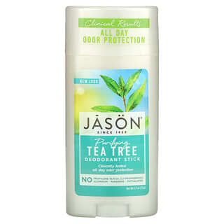 Jason Natural, Deodorant Stick, Purifying Tea Tree, 2.5 oz (71 g)