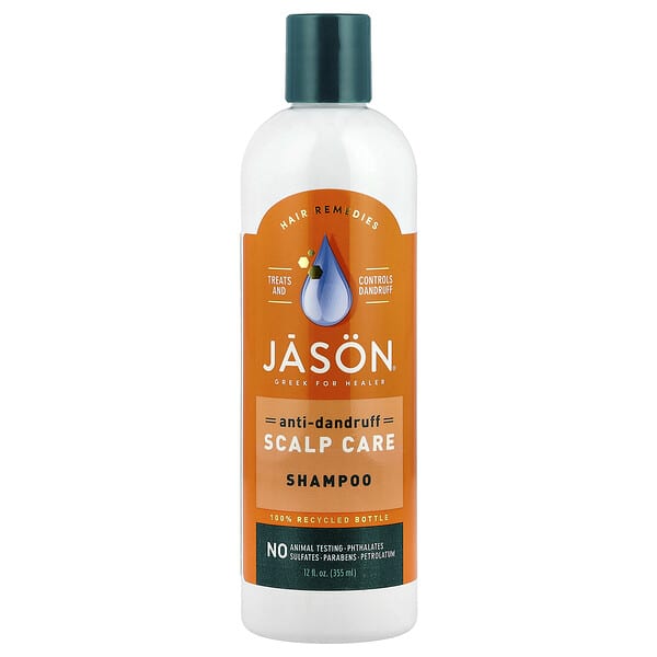 Jason Natural, Dandruff Relief 트리트먼트 샴푸, 355ml(12fl oz)