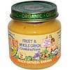 Organic, Fruit & Whole Grain Combinations, Peach Oatmeal Banana, Stage 2, 6 Months & Up, 4 oz (113 g)