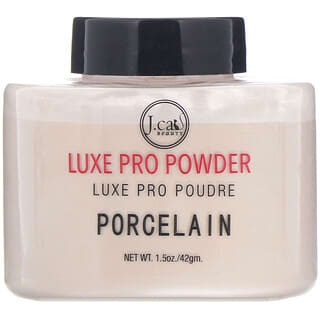 J.Cat Beauty, مسحوق  Luxe Pro Powder، أبيض LPP103 الوزن 1.5 أوقية (42 جرام)