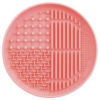 J.Cat Beauty, Sili Pad, Silicone Makeup Brush Cleaner, BR33 Pink, 1 Count