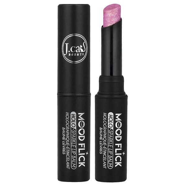 J.Cat Beauty, Mood Flick, Holo-S parkle 립밤, MLB102 아웃 오브 레트로그라드, 2g(0.07oz)