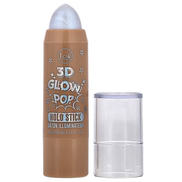 J.Cat Beauty, 3D Glow Pop Holo Stick, GPS104 Hypnotize Ray, 0.17 oz (5 g)