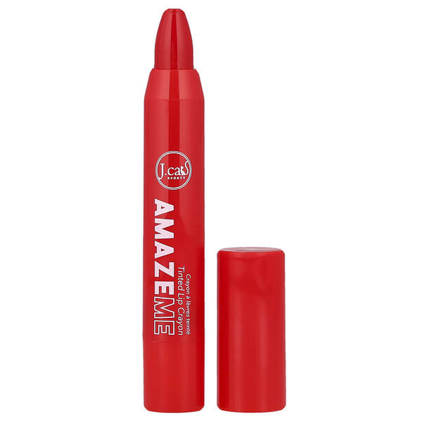 J.Cat Beauty, 어메이즈 미, 틴티드 립 크레용, AMC101 올웨이즈 임프레스드, 4g(0.14oz)