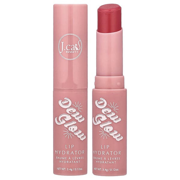 J.Cat Beauty, Dew Glow, 립 하이드레이터, DLB103 듀-하이드레이트, 3.4g(0.12oz)