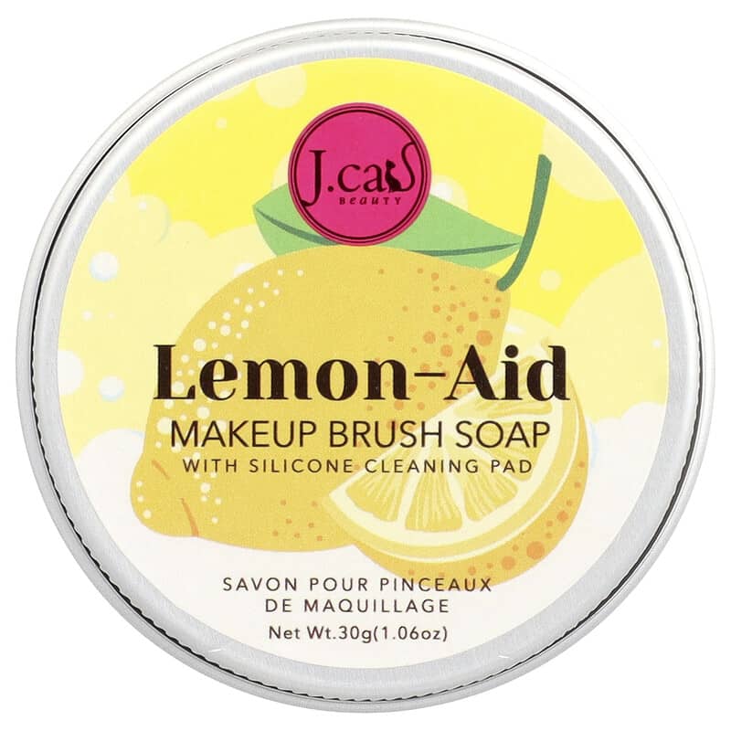 Lemon-Aid, Jabón para brochas de maquillaje con almohadilla de