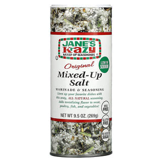 Jane's Krazy, Marinade & Seasoning, Original Mixed-Up Salt, 269 g (9,5 oz.)