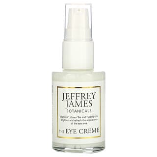 Jeffrey James Botanicals, The Eye Cream, Ilumina, ilumina y refresca, 29 ml (1,0 oz)