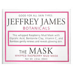 Jeffrey James Botanicals, The Mask, Whipped Raspberry Mud Beauty Mask, 2 oz (59 ml)