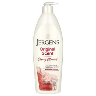 Jergens, Hydratant pour peaux sèches au parfum original, Cerise et amande, 621 ml