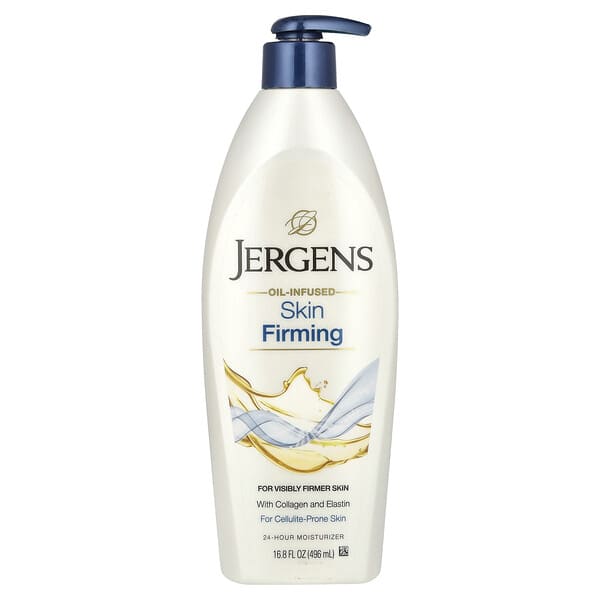 Jergens, 스킨 퍼밍 모이스처라이저, 496ml(16.8fl oz)