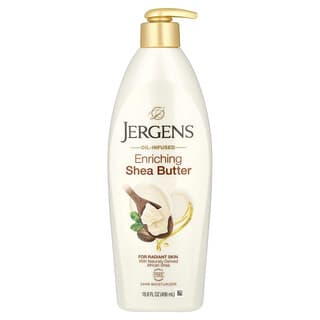 Jergens, Anreichernde Sheabutter-Feuchtigkeitscreme, mit Öl angereichert, 496 ml (16,8 fl. oz.)