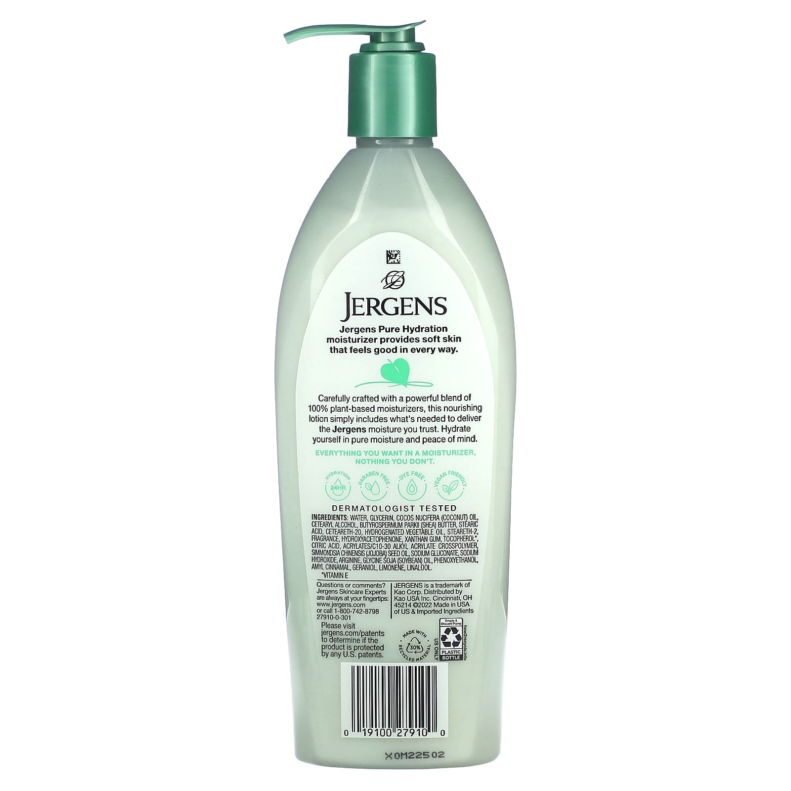 Jergens, Pure Hydration, 13 fl oz (384 ml)