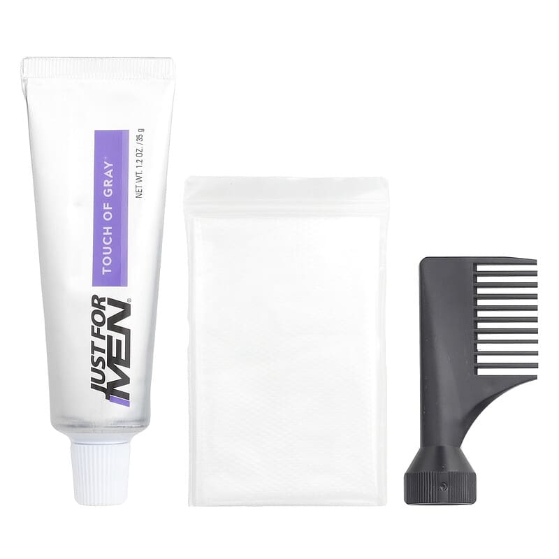 Touch of Grey®, T-55 Black, Single Application Hair Colour Kit