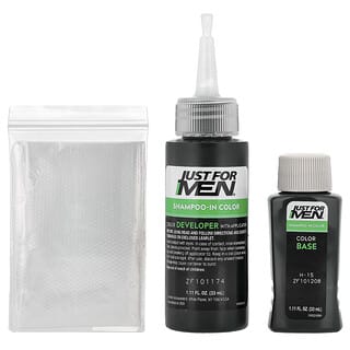 Just for Men, Shampoo-In Color Haircolor Kit, H-15 Dark Blond/Lightest Brown , Single Application