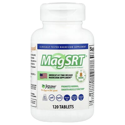 Jigsaw Health, MagSRT, 120 Tablets