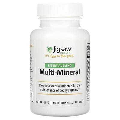 Jigsaw Health, Essential Blend, Multimineral, 90 Capsules