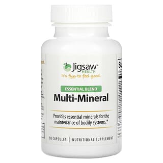 Jigsaw Health, Mezcla esencial, Multiminerales, 90 cápsulas