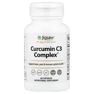 Jigsaw Health, Curcumin C3 Complex, Kurkumin-C3-Komplex, 60 Kapseln (500 mg pro Kapsel)