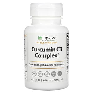 Jigsaw Health, Curcumin C3 Complex , 60 Capsules