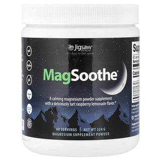Jigsaw Health, MagSoothe™, малиновый лимонад, 330 г