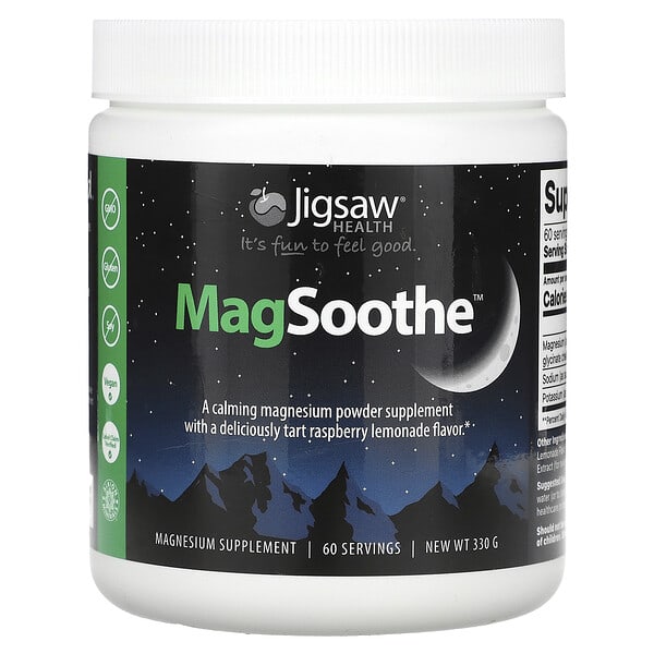 Jigsaw Health‏, MagSoothe, Raspberry Lemonade, 330 g