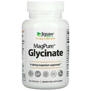 Jigsaw Health, MagPure Glycinat, 120 Kapseln