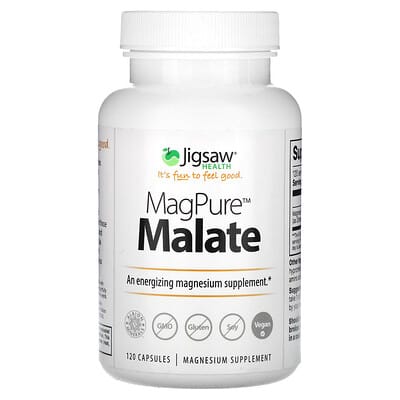 Jigsaw Health, MagPure Malate, 120 Capsules (100 mg per capsule)