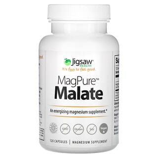 Jigsaw Health, MagPure Malate，120 粒膠囊
