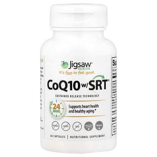 Jigsaw Health, CoQ10 w/ SRT®, 60 Capsules (100 mg per Capsule)