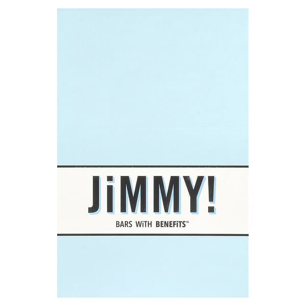JiMMY!, Be Fierce Bars With Benefits，焦糖巧克力堅果味，12 根蛋白質棒，每根 2.12 盎司（60 克）