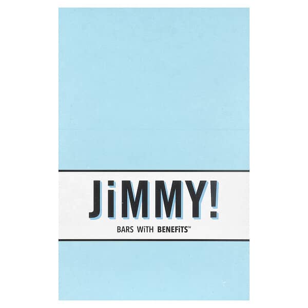 JiMMY!, Bars With Benefits™, Creatine Functional Protein Bar, Chocolate Peanut Butter, 12 Bars, 2.05