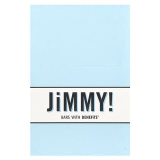 JiMMY!, Bars With Benefits, Protein Bar, Mint Cookies 'N Cream, Proteinriegel, Mint Cookies 'N Cream, 12 Riegel, je 58 g (2,05 oz.).