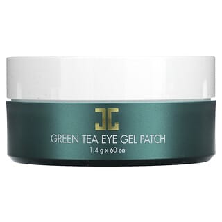Jayjun Cosmetic, Parche de té verde en gel para los ojos, 60 parches, 1,4 g cada uno