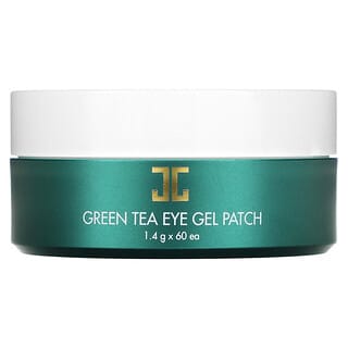 Jayjun Cosmetic, 綠茶眼凝膠貼片，舒緩，60 貼，每貼 0.04 盎司（1.4 克）