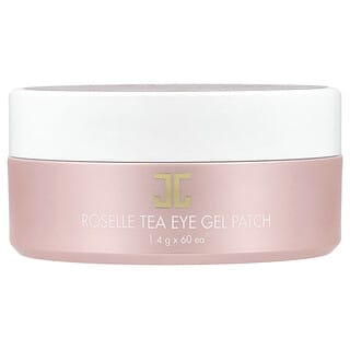 Jayjun Cosmetic, Patch gel pour les yeux au thé Roselle, Revitalisant, 60 patchs, 1,4 g chacun