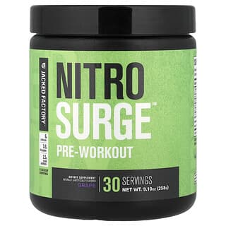Jacked Factory, Nitro Surge, treeniä edeltävä, viinirypäle, 249 g