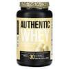 Authentic Whey, сывороточный протеин для наращивания мышечной массы, ваниль, 933 г (32,91 унции)