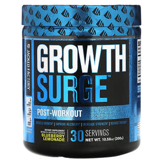 Jacked Factory, Growth Surge, Post-Workout, Heidelbeerlimonade, 300 g (10,58 oz.)