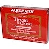 Throat & Chest, Cherry Flavored, 24 Lozenges