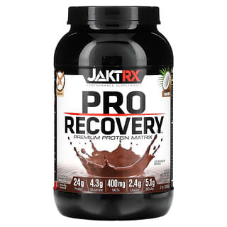 JAKTRX, Pro Recovery, Matriz de Proteína Premium, Milkshake de Chocolate, 908 g (2 lb)