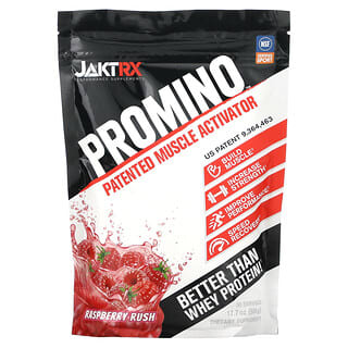 JAKTRX, Promino, запатентований активатор м’язів, малинова добавка, 504 г (17,7 унції)
